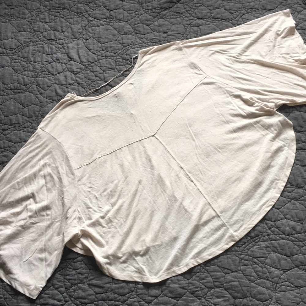 Free People Beach Crop Top NWOT size M/L - Picture 3 of 3